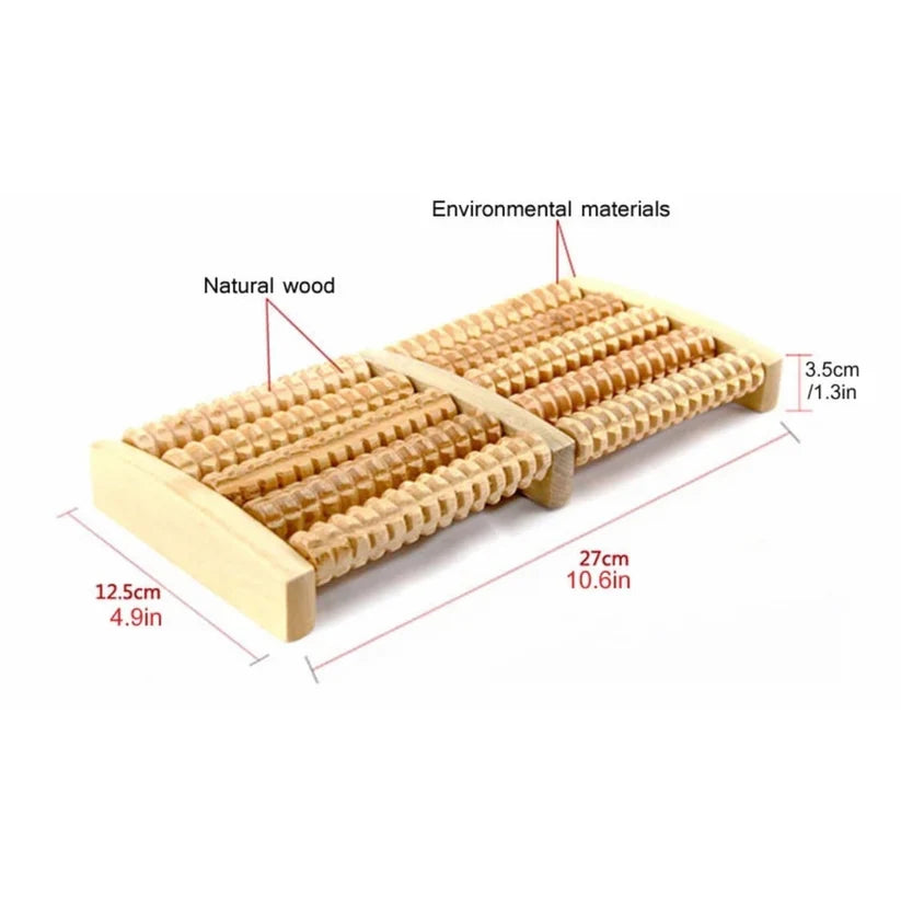 Wooden Foot Massager