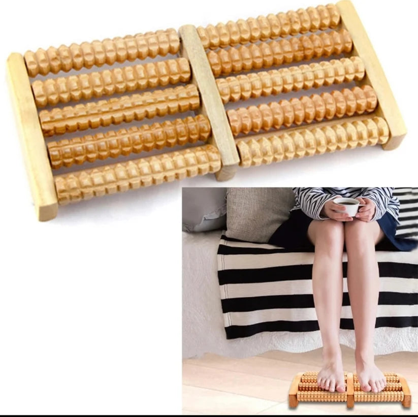 Wooden Foot Massager